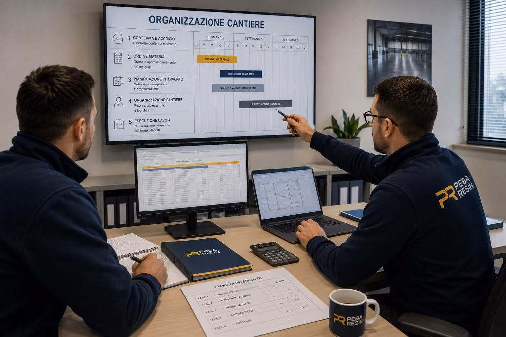 Fase 003 — Organizzazione cantiere